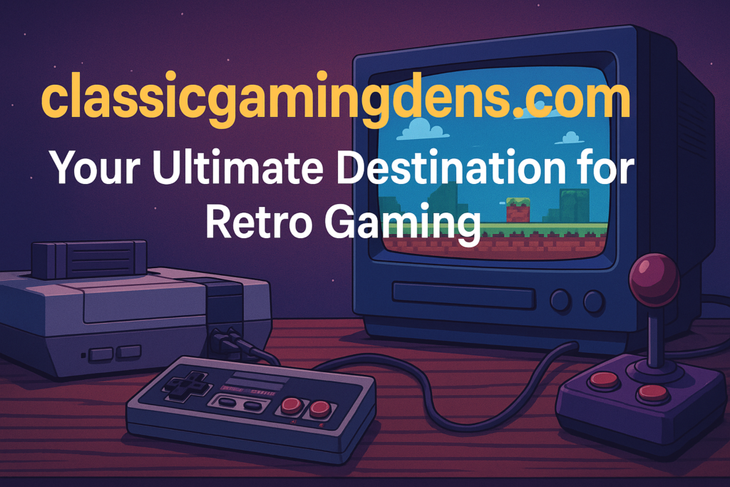 classicgamingdens.com: Your Ultimate Destination for Retro Gaming