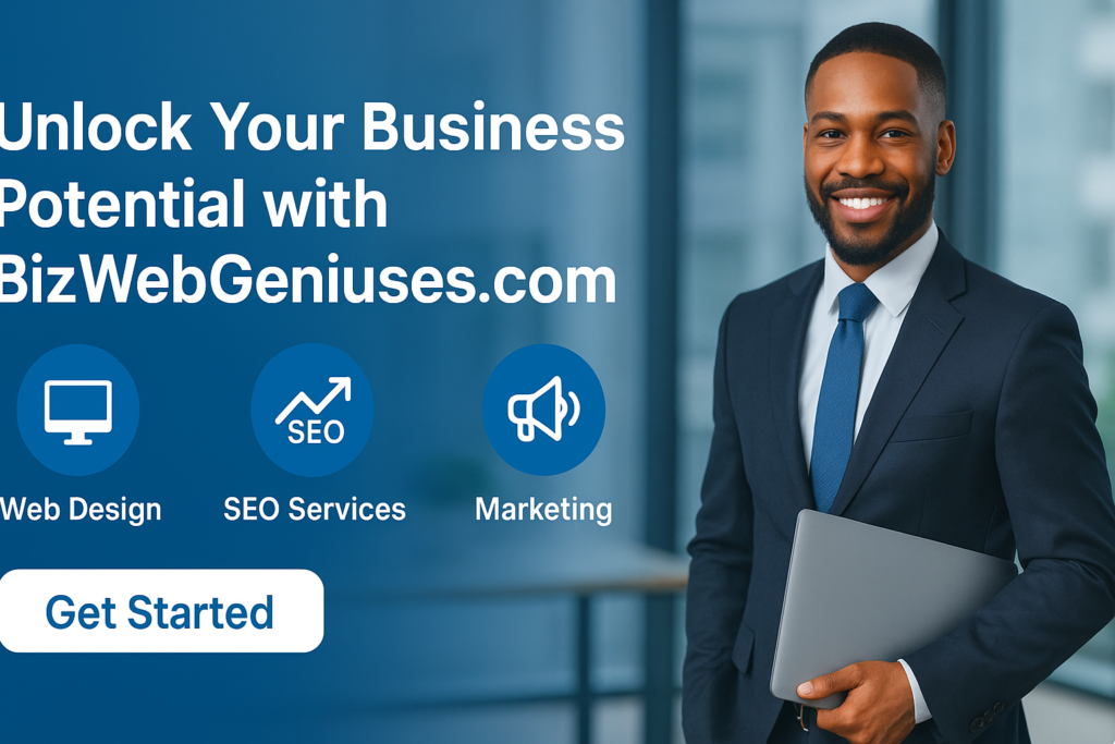 Unlock Your Business Potential with Bizwebgeniuses.com
