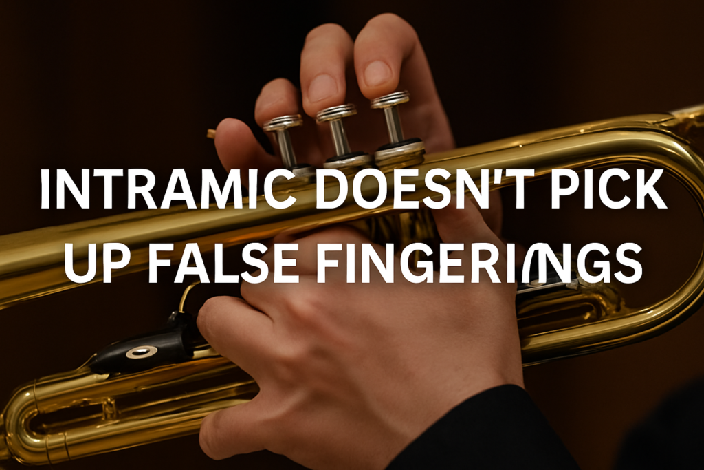 Intramic Doesn’t Pick Up False Fingerings: Revolutionizing Sound Detection in Music Practice