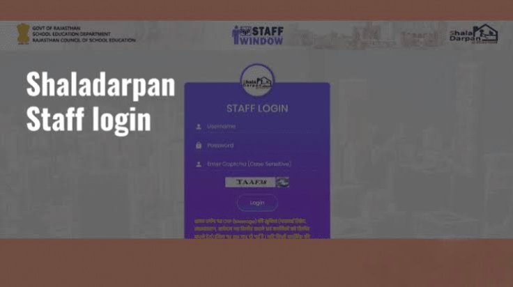 shaladarpan staff login