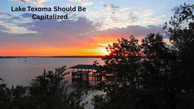lake texoma should be capitalized